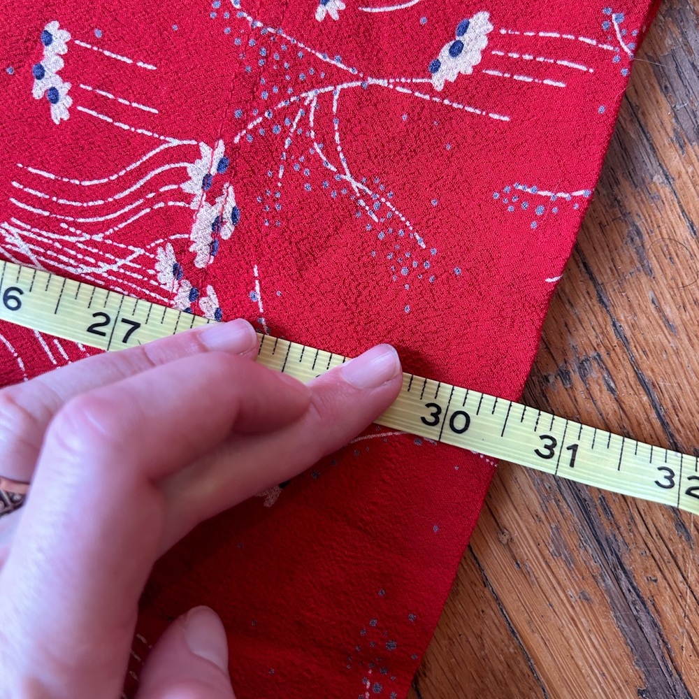 Red Dropped-Waist Short Collette Dress - Picture 6 of 13